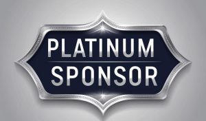 Elegant Platinum Sponsor Logo Design 1